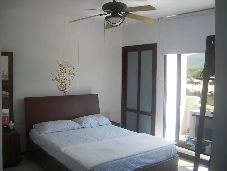 アパート Balcones De Costa Azul Apto 302 サンタ・マルタ